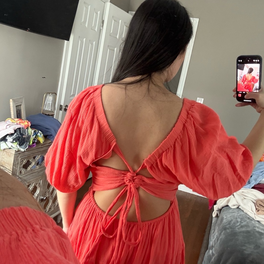 Free people Puff Sleeve Mini Dress - Picture 4 of 5
